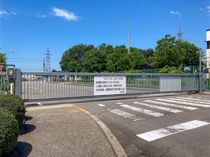 ハシモト門扉の電動式門扉の事例